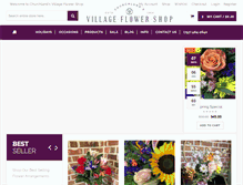 Tablet Screenshot of cvflowers.com